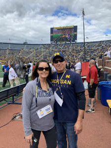 Andy E attended University of Michigan Wolverines vs. Rutgers Scarlet Knights - NCAA Football on Sep 25th 2021 via VetTix 