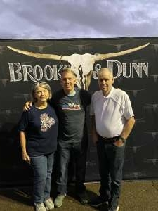 Brett attended Brooks & Dunn Reboot 2021 Tour on Oct 7th 2021 via VetTix 