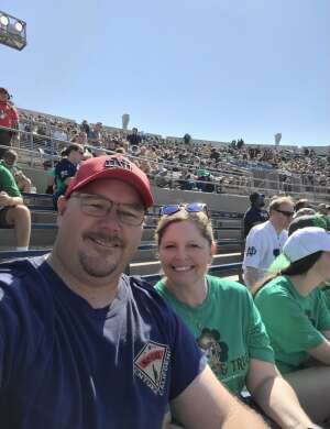 T&C attended Notre Dame Fighting Irish vs. Purdue Boilermakers - NCAA Football on Sep 18th 2021 via VetTix 