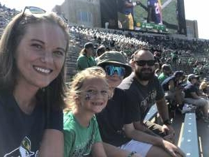 Jeremy attended Notre Dame Fighting Irish vs. Purdue Boilermakers - NCAA Football on Sep 18th 2021 via VetTix 