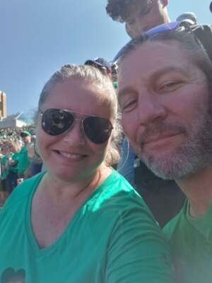 Barry mcclain  attended Notre Dame Fighting Irish vs. Purdue Boilermakers - NCAA Football on Sep 18th 2021 via VetTix 