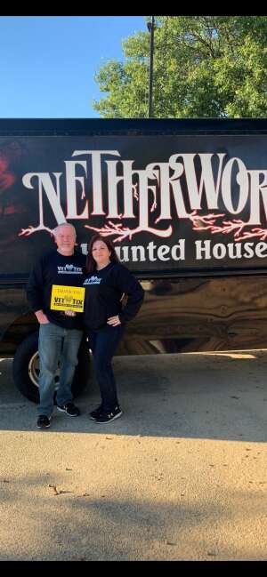 Mitchell attended Netherworld Haunted House on Sep 25th 2021 via VetTix 