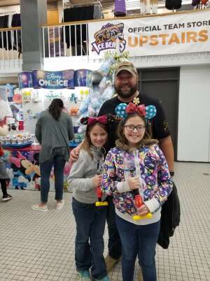 William James  attended Disney on Ice Presents Mickey and Friends on Nov 11th 2021 via VetTix 
