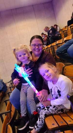 Mitch attended Disney on Ice Presents Mickey and Friends on Nov 11th 2021 via VetTix 
