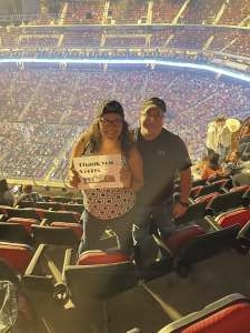 Michelle attended Kane Brown: Worldwide Beautiful Tour on Sep 17th 2021 via VetTix 