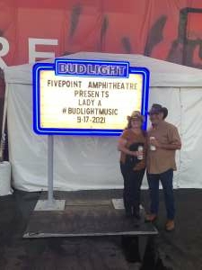 Rosie Giovanni  attended Lady a What a Song Can Do Tour 2021 on Sep 17th 2021 via VetTix 