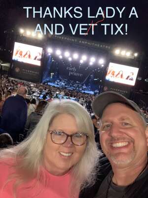 Jay attended Lady a What a Song Can Do Tour 2021 on Sep 17th 2021 via VetTix 