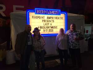 Dave attended Lady a What a Song Can Do Tour 2021 on Sep 17th 2021 via VetTix 