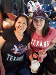 Melissa attended Houston Texans vs. Carolina Panthers - NFL on Sep 23rd 2021 via VetTix 