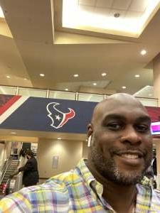 Kendall Booker attended Houston Texans vs. Carolina Panthers - NFL on Sep 23rd 2021 via VetTix 
