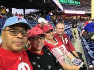 Miguel Torres attended Philadelphia Phillies vs. Pittsburgh Pirates - MLB on Sep 24th 2021 via VetTix 