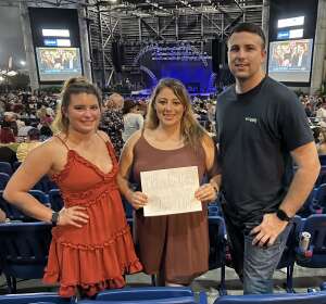 SPage attended Brooks & Dunn Reboot 2021 Tour on Oct 8th 2021 via VetTix 