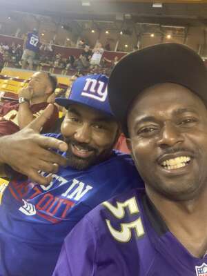 Washington Football Team vs. New York Giants - Thursday Night Football