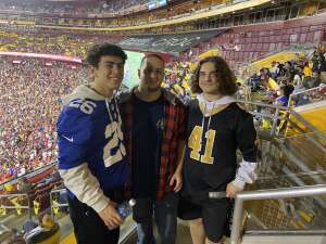 Washington Football Team vs. New York Giants - Thursday Night Football