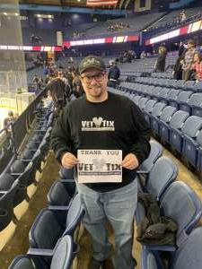 Steven attended Chicago Wolves vs. Manitoba Moose - AHL - Military Appreciation Game! on Nov 6th 2021 via VetTix 