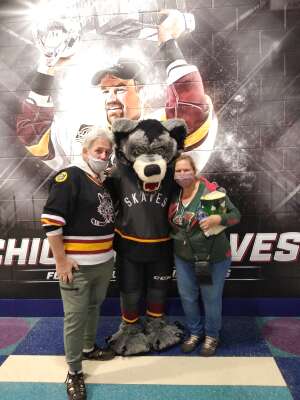 Rob Hunt attended Chicago Wolves vs. Milwaukee Admirals - AHL - Military Appreciation Game! on Nov 7th 2021 via VetTix 