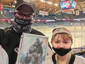 Chris attended Chicago Wolves vs. Milwaukee Admirals - AHL - Military Appreciation Game! on Nov 7th 2021 via VetTix 