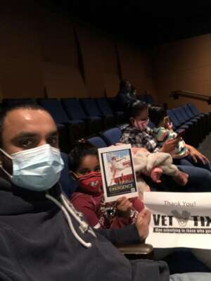 Patel attended American Repertory Ballet Presents Emergence on Oct 24th 2021 via VetTix 