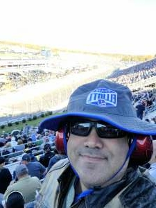 Matt attended Xfinity 500 - NASCAR Cup Series on Oct 31st 2021 via VetTix 