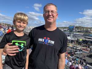 Nick attended Xfinity 500 - NASCAR Cup Series on Oct 31st 2021 via VetTix 