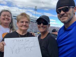 David Lewis US Navy Retired attended Xfinity 500 - NASCAR Cup Series on Oct 31st 2021 via VetTix 