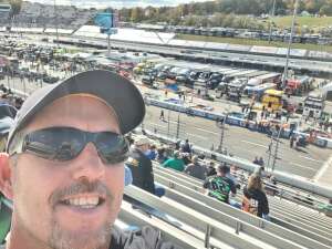 Eric attended Xfinity 500 - NASCAR Cup Series on Oct 31st 2021 via VetTix 