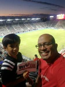 Vic attended DC United vs. FC Cincinnati - MLS on Sep 25th 2021 via VetTix 