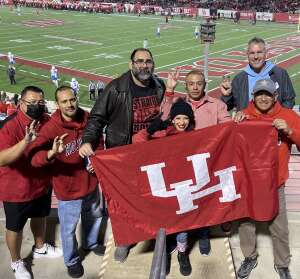 Heath attended University of Houston Cougars vs. University of Memphis Tigers - Fan Appreciation Game - NCAA Football on Nov 19th 2021 via VetTix 