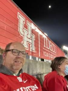 Jason Bottino attended University of Houston Cougars vs. University of Memphis Tigers - Fan Appreciation Game - NCAA Football on Nov 19th 2021 via VetTix 