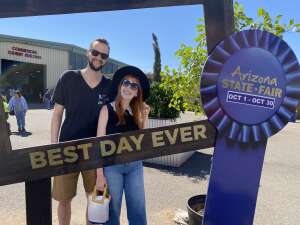 Daniel attended Arizona State Fair - Armed Forces Day on Oct 15th 2021 via VetTix 
