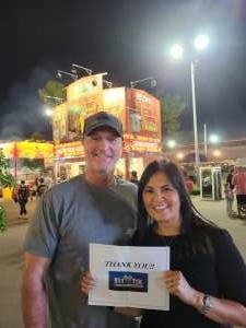 The Bishops attended Arizona State Fair - Armed Forces Day on Oct 15th 2021 via VetTix 