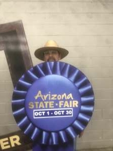 Barron attended Arizona State Fair - Armed Forces Day on Oct 15th 2021 via VetTix 