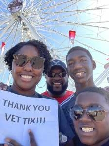 Marie B. attended Arizona State Fair - Armed Forces Day on Oct 15th 2021 via VetTix 