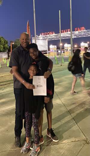 ZENJI REYNOLDS attended Arizona State Fair - Armed Forces Day on Oct 15th 2021 via VetTix 