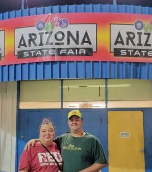 Kenny Akesson attended Arizona State Fair - Armed Forces Day on Oct 15th 2021 via VetTix 