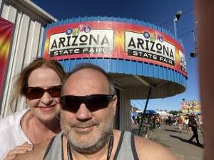 Carl attended Arizona State Fair - Armed Forces Day on Oct 15th 2021 via VetTix 