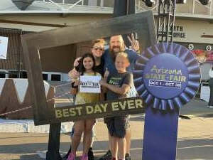 William Hunker attended Arizona State Fair - Armed Forces Day on Oct 15th 2021 via VetTix 