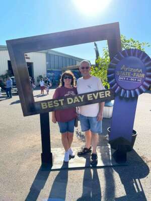 Gary attended Arizona State Fair - Armed Forces Day on Oct 15th 2021 via VetTix 