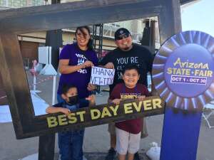 JMo  attended Arizona State Fair - Armed Forces Day on Oct 15th 2021 via VetTix 