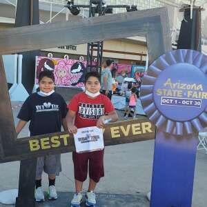Sam attended Arizona State Fair - Armed Forces Day on Oct 15th 2021 via VetTix 
