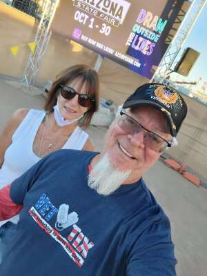Bick and Pam attended Arizona State Fair - Armed Forces Day on Oct 15th 2021 via VetTix 