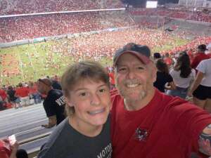 Ed Walsh attended NC State Wolfpack vs. Clemson Tigers - NCAA Football on Sep 25th 2021 via VetTix 