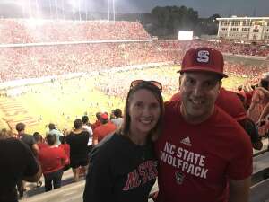 Allen Daniels attended NC State Wolfpack vs. Clemson Tigers - NCAA Football on Sep 25th 2021 via VetTix 