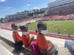 A. Lindsey attended NC State Wolfpack vs. Clemson Tigers - NCAA Football on Sep 25th 2021 via VetTix 