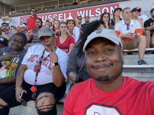 Ti Hines attended NC State Wolfpack vs. Clemson Tigers - NCAA Football on Sep 25th 2021 via VetTix 