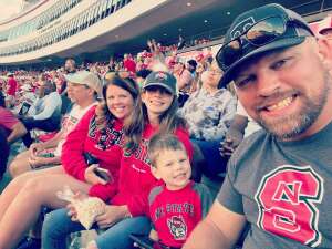 Misty Ash attended NC State Wolfpack vs. Clemson Tigers - NCAA Football on Sep 25th 2021 via VetTix 