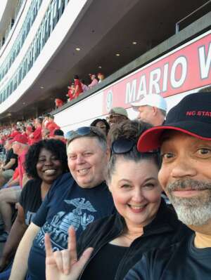 Wolfpack Wins attended NC State Wolfpack vs. Clemson Tigers - NCAA Football on Sep 25th 2021 via VetTix 