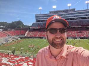 Warren attended NC State Wolfpack vs. Clemson Tigers - NCAA Football on Sep 25th 2021 via VetTix 