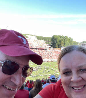 Frank Irwin attended NC State Wolfpack vs. Clemson Tigers - NCAA Football on Sep 25th 2021 via VetTix 