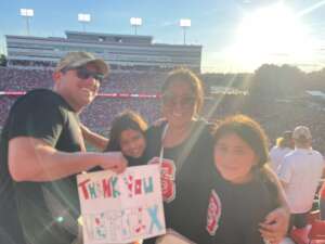 CW3 Cook attended NC State Wolfpack vs. Clemson Tigers - NCAA Football on Sep 25th 2021 via VetTix 